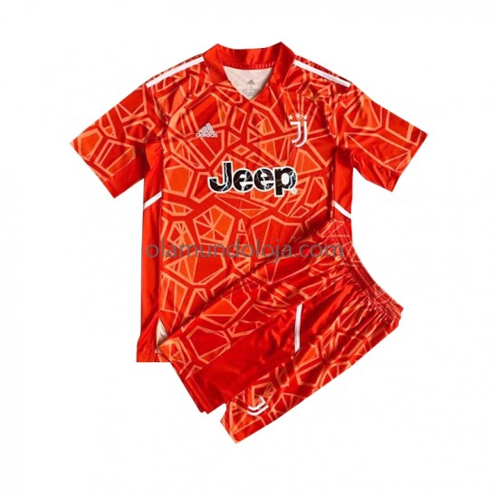 Camisola Juventus Guarda-redes Criança Equipamento Segundo 2022-2023 Manga Curta